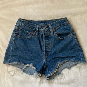 501 Levi Jean Shorts
